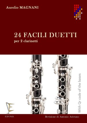 24 FACILI DUETTI PER 2 CLARINETTI