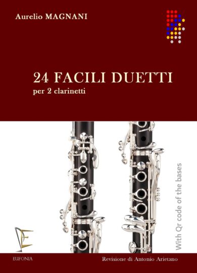 24 FACILI DUETTI PER 2 CLARINETTI