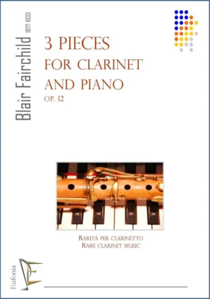 3 PIECES FOR CLARINET AND PIANO