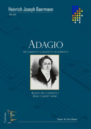 ADAGIO PER CLARINETTO E QUARTETTO DI CLARINETTI