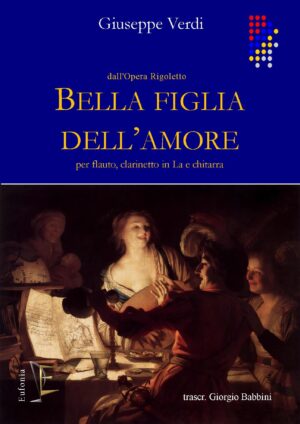 BELLA FIGLIA DELL'AMORE PER FL. CL. IN LA E CHITARRA
