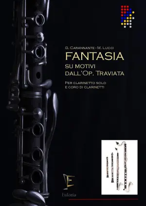 FANTASIA SU MOTIVI DELL'OP. TRAVIATA PER CORO DI CLARINETTI