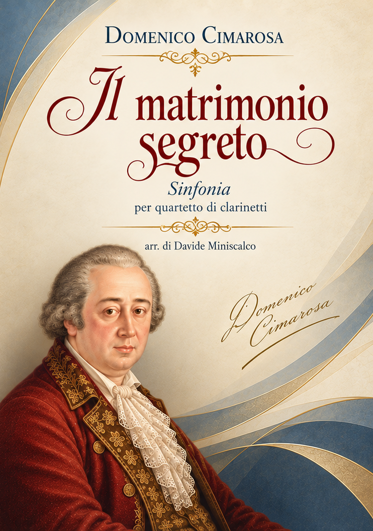 IL MATRIMONIO SEGRETO PER QUARTETTO DI CLARINETTI