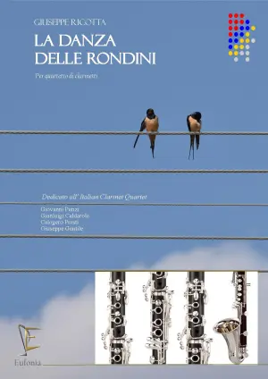 LA DANZA DELLE RONDINI PER QUARTETTO DI CLARINETTI