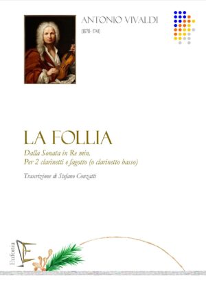 LA FOLLIA PER 2 CLARINETTI E FAGOTTO