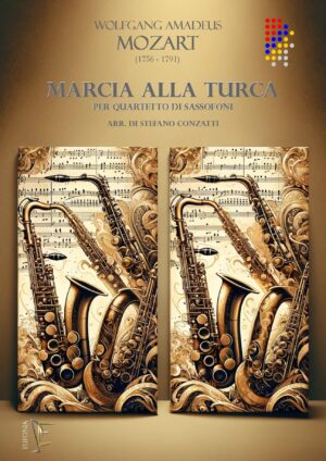 MARCIA ALLA TURCA PER QUARTETTO DI SAX
