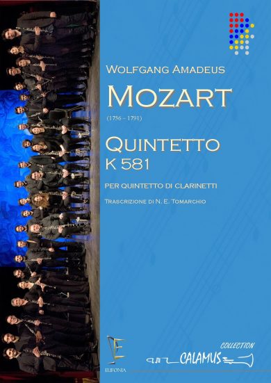 QUINTETTO K 581 PER 5 CLARINETTI