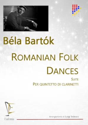 ROMANIAN FOLK DANCES PER 5 CLARINETTI