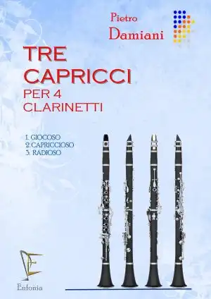 TRE CAPRICCI PER 4 CLARINETTI