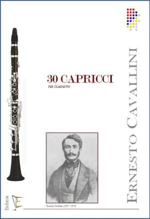 30 CAPRICCI PER CLARINETTO edizioni_eufonia
