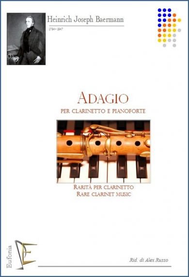 ADAGIO PER CLARINETTO E PIANOFORTE edizioni_eufonia