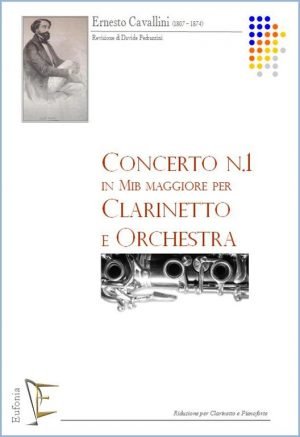 CONCERTO NR. 1 IN MIb PER CLARINETTO E ORCHESTRA - RID. CL. PF. edizioni_eufonia