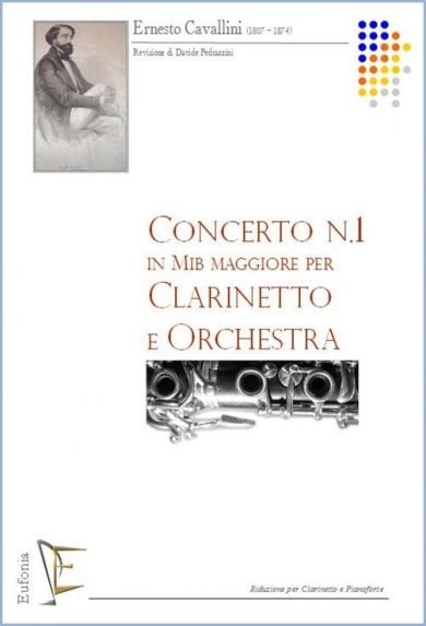 CONCERTO NR. 1 IN MIb PER CLARINETTO E ORCHESTRA edizioni_eufonia