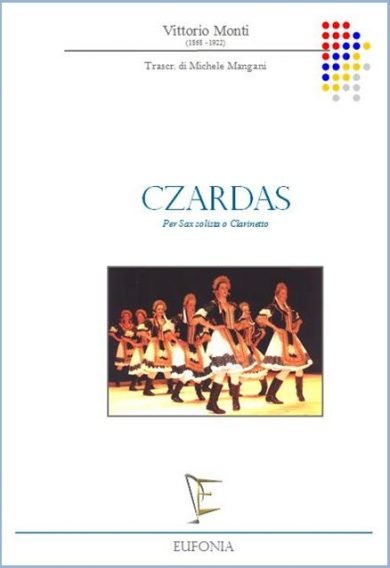 CZARDAS PER CALRINETTO E PIANOFORTE edizioni_eufonia