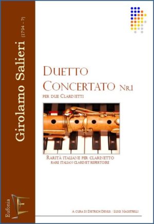 DUETTO CONCERTATO NR.1 PER DUE CLARINETTI edizioni_eufonia