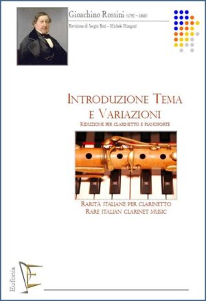 INTRODUZIONE TEMA E VARIAZIONI PER CLARINETTO E PIANOFORTE edizioni_eufonia