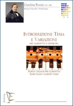 INTRODUZIONE TEMA E VARIAZIONI PER CLARINETTO E ORCHESTRA edizioni_eufonia