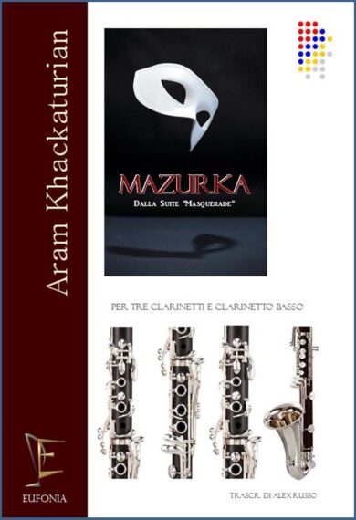 MAZURKA PER QUARTETTO DI CLARINETTI edizioni_eufonia