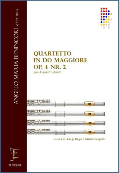 QUARTETTO IN DO MAGG. OP 4 NR. 2 PER FLAUTI edizioni_eufonia