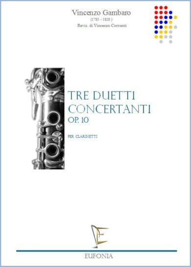 TRE DUETTI CONCERTANTI OP. 10 edizioni_eufonia