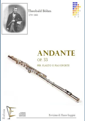 ANDANTE  OP. 33 PER FLAUTO E PIANOFORTE