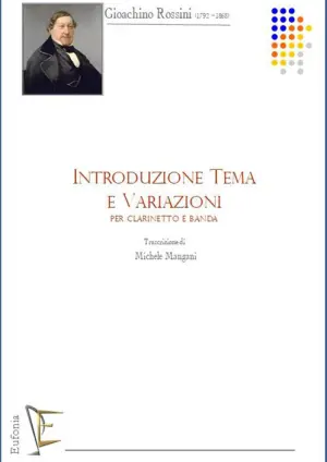 INTRODUZIONE TEMA E VARIAZIONI PER CLARINETTO E BANDA