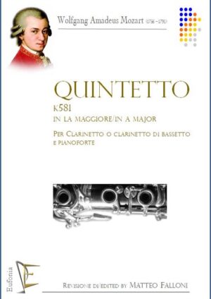 QUINTETTO K 581 PER CLARINETTO E PIANOFORTE
